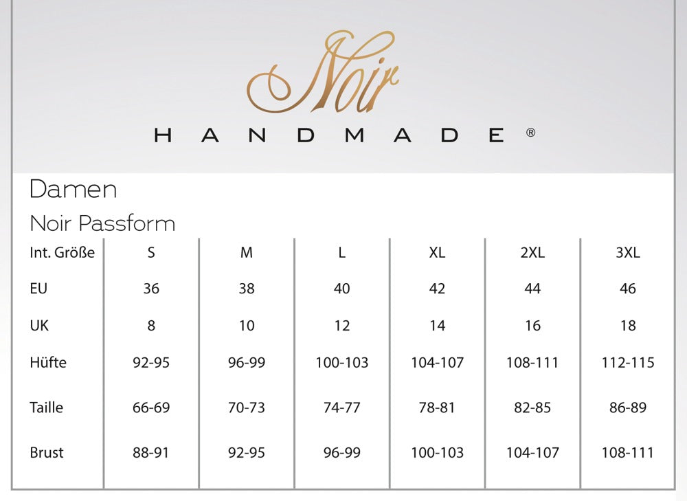 Noir Handmade Selvsiddende Strømper str.S-M-L-XL / skriv str. ved bestilling