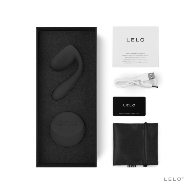 Lelo Ida Fjernbetjent Par Vibrator Black