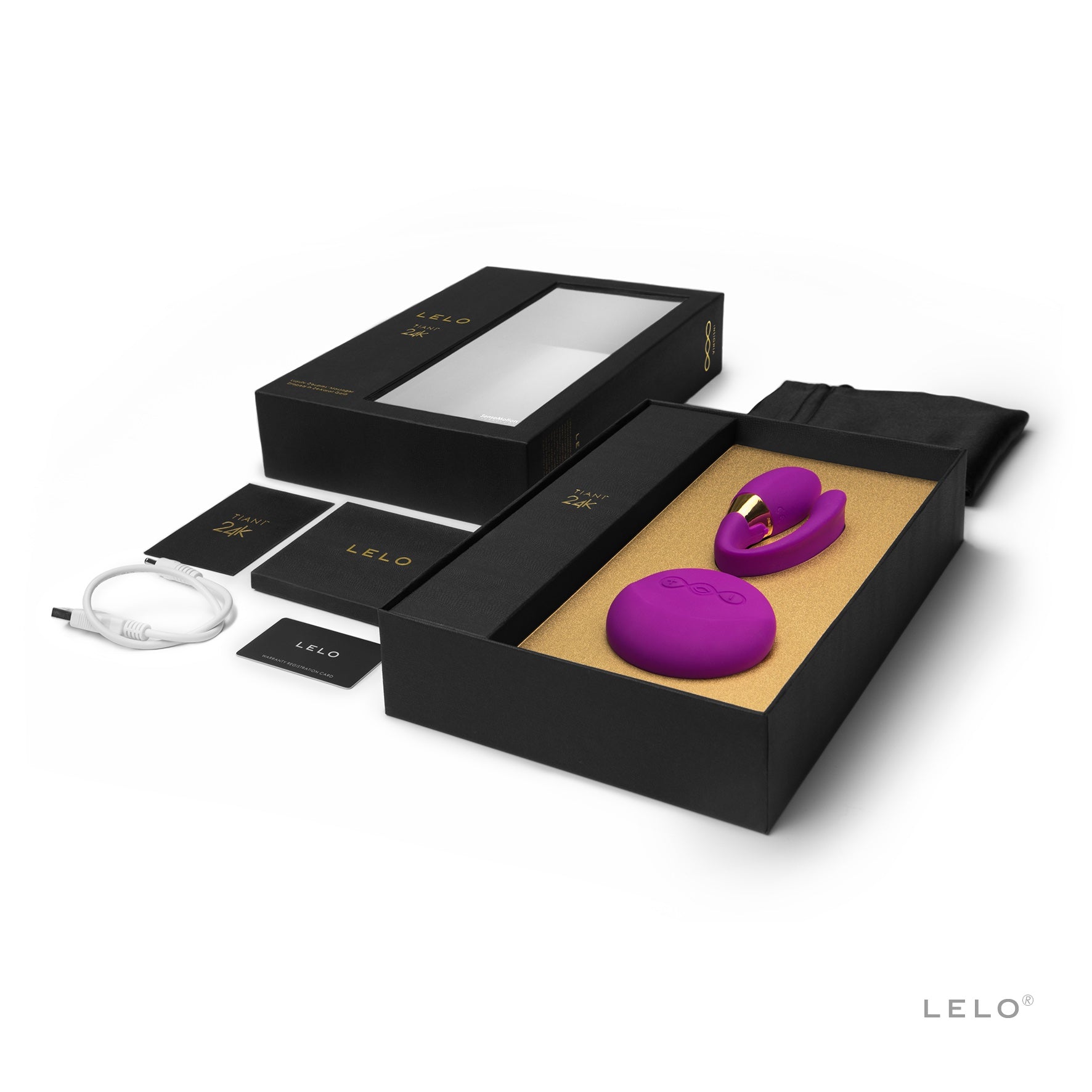 Lelo Insignia Tiani 24K Deep Rose