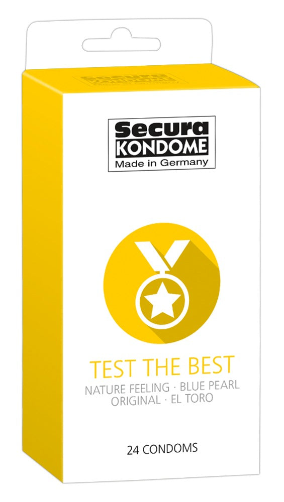 Secura Kondome Test the Best 24 Pack Kondomer Med 4 Bestsellere Fra Secura