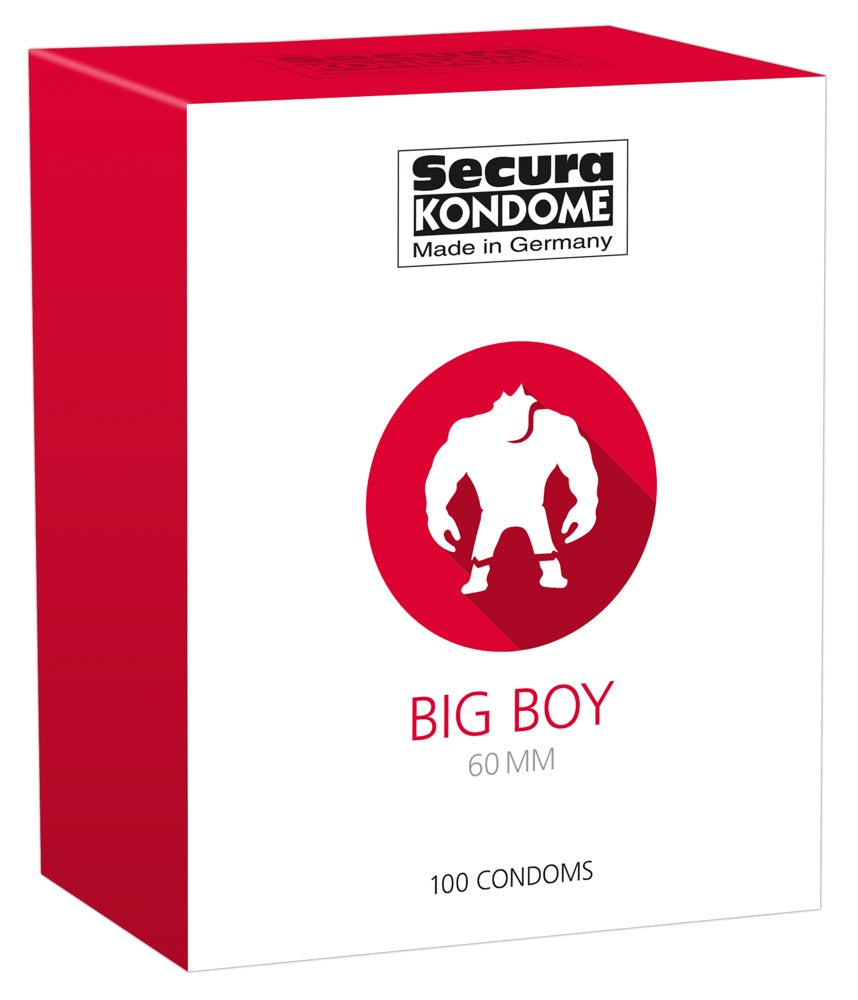 Secura Kondome 12 stk. Big Boy Kondomer 60 mm