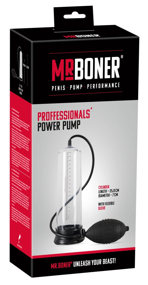 Mr.Boner Professionals Power Penis Pumpe