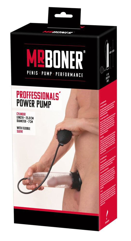 Mr.Boner Professionals Power Penis Pumpe