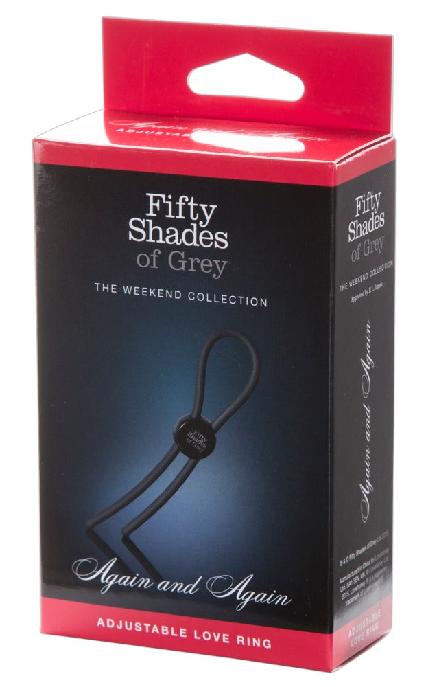 Fifty Shades Of Grey Again and Again Adjustable Penis Ring