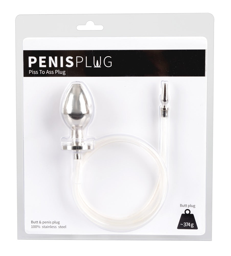PenisPlug Piss to Ass Plug