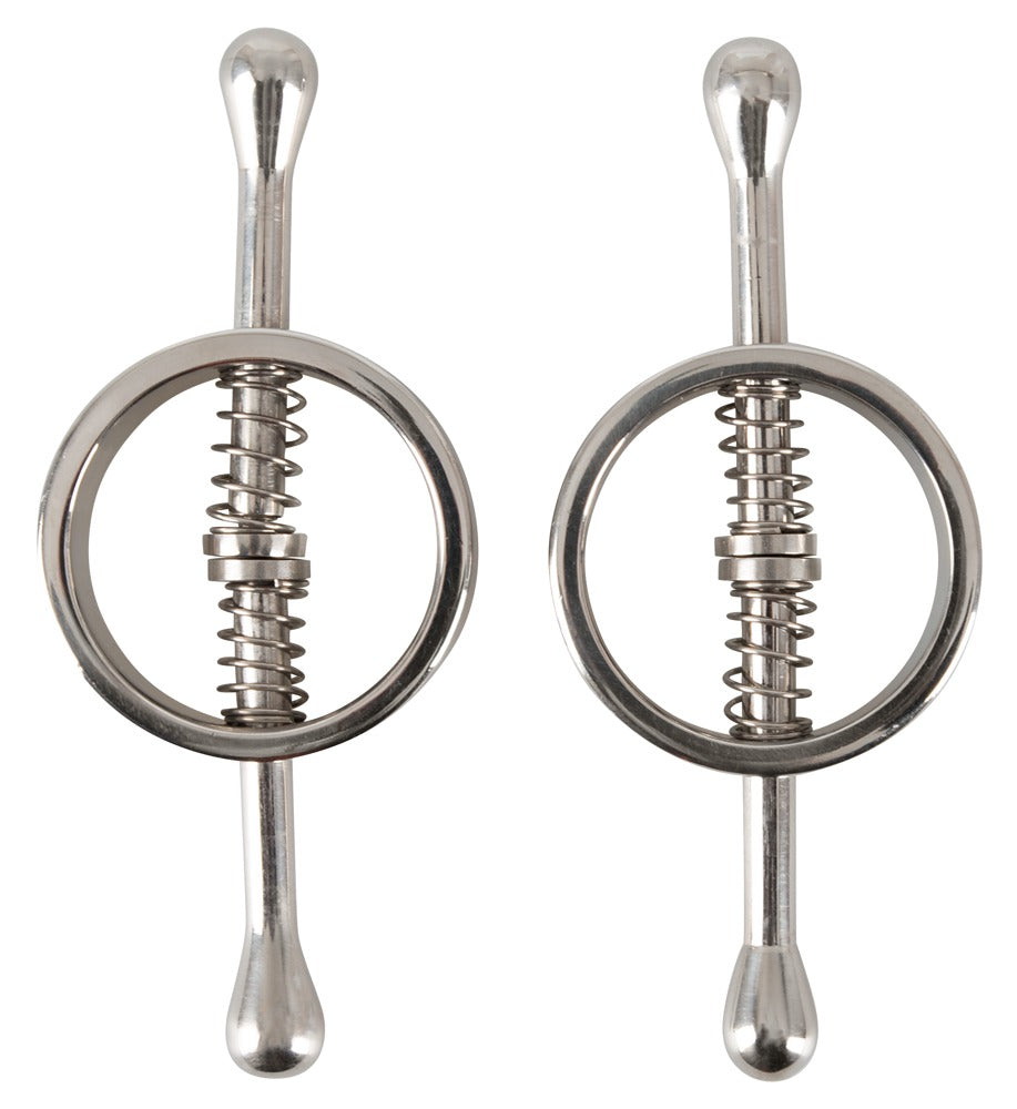 Fetish Nipple Clamps With Springs