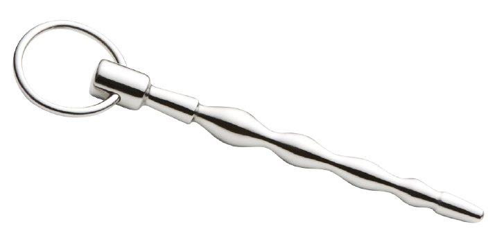 PenisPlug Wavy Plug With Ring