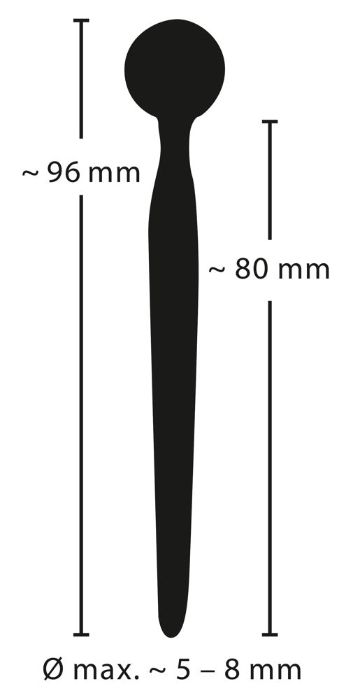 PenisPlug Cone Dilator Med Smykke