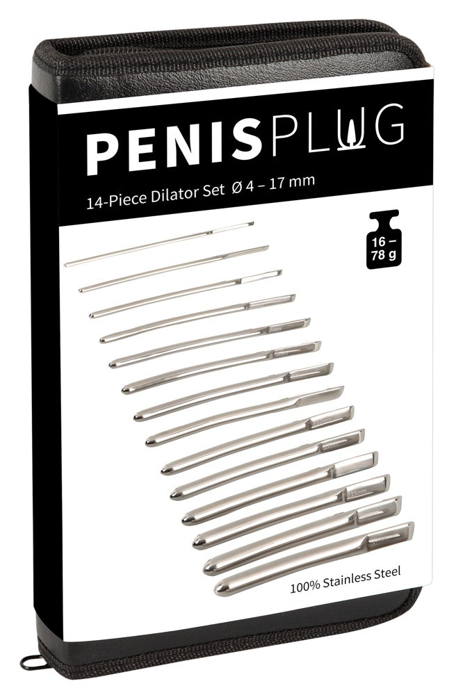 PenisPlug Dilator Sæt 14 stk
