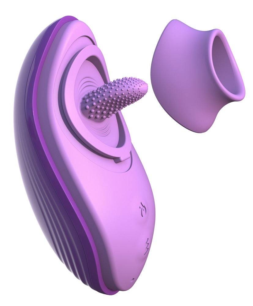 Fantasy For Her Silicone Fun Tongue Vibrator Stimulator