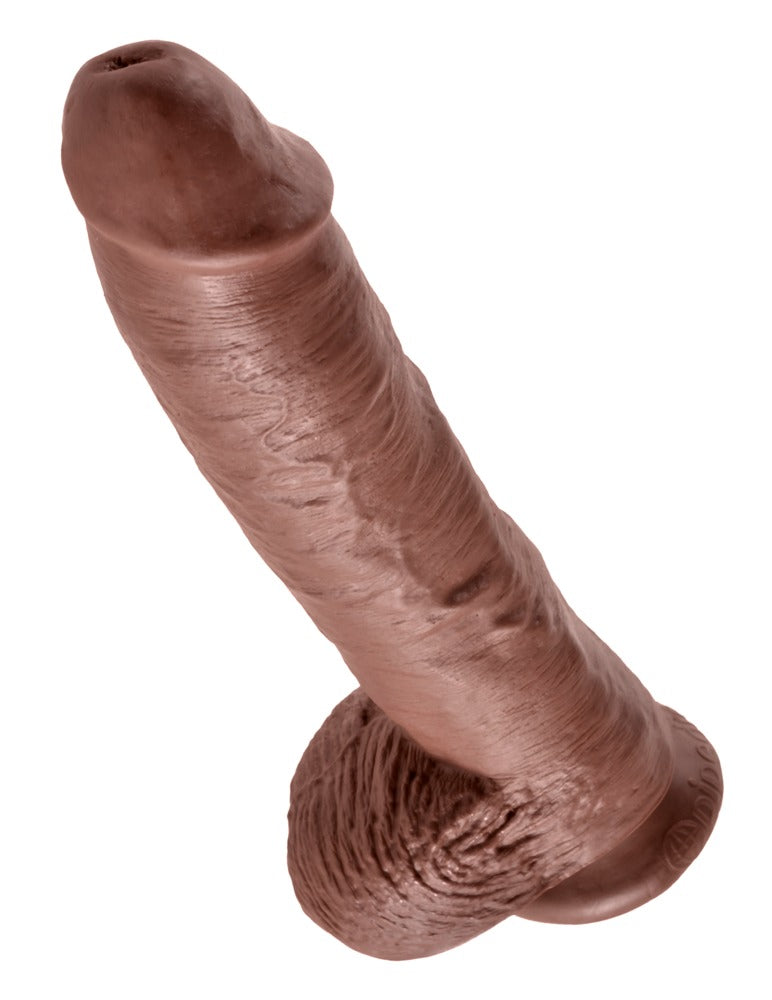 King Cock - Dildo Med kugler 25 cm