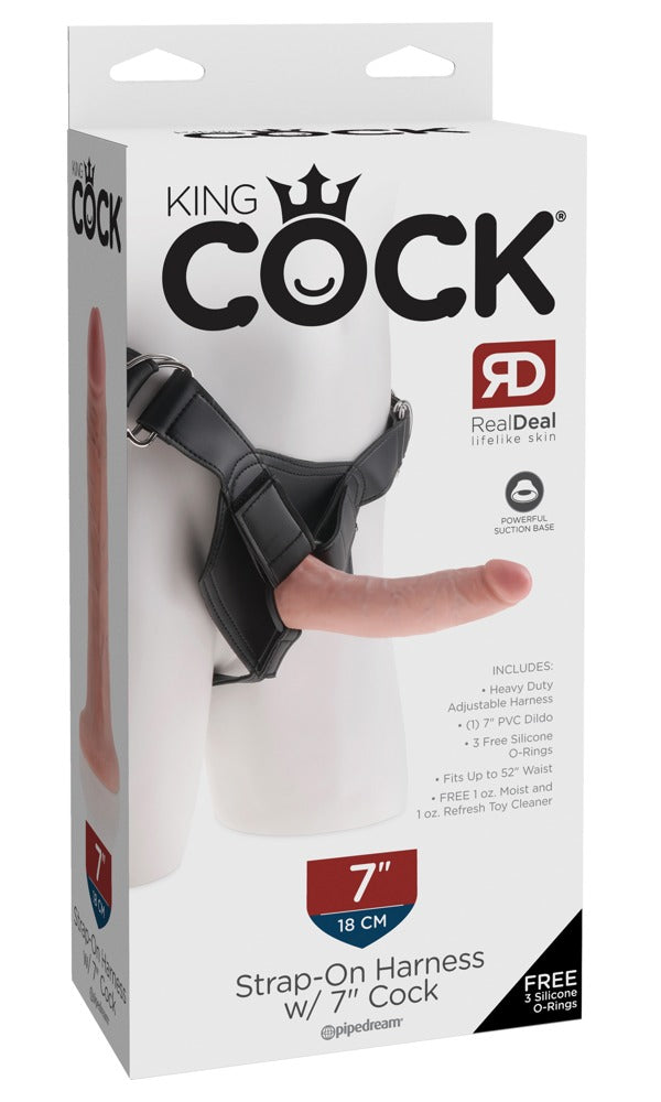 King Cock Strap On - 18 cm