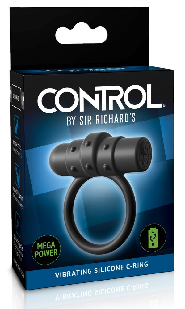 Control By Sir Richards Vibrating Silicone Penis Ring