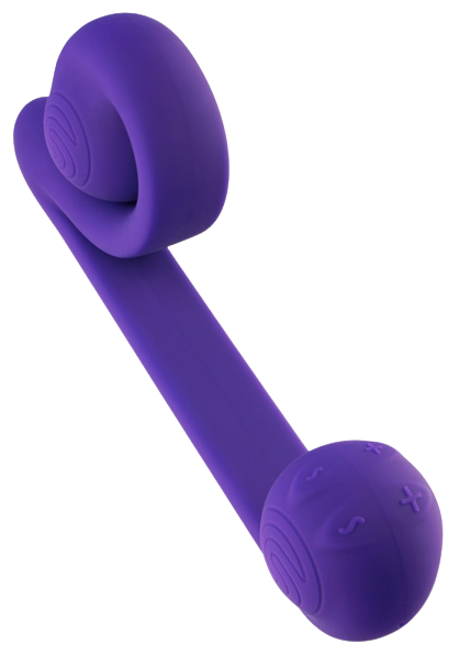 Snail Vibe Vaginal og Klitoris Vibrator Purple