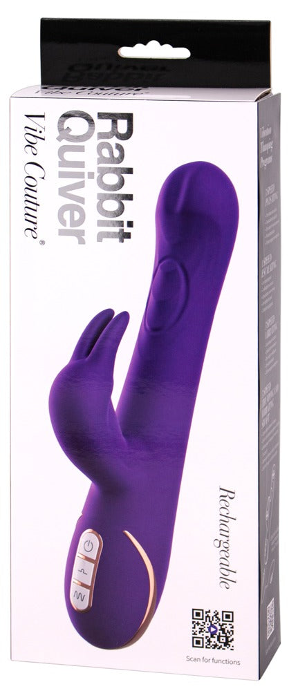 Vibe Couture Rabbit Quiver Vibrator Purple Sex toys for Women