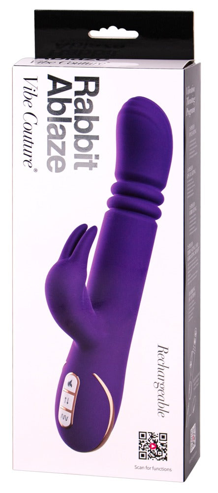 Vibe Couture Rabbit Ablaze Vibrator Purple