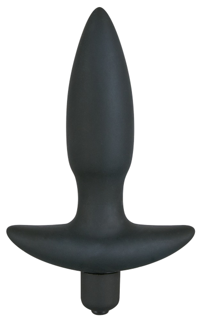 Black Velvets Vibrerende Silicone Butt Plug Small