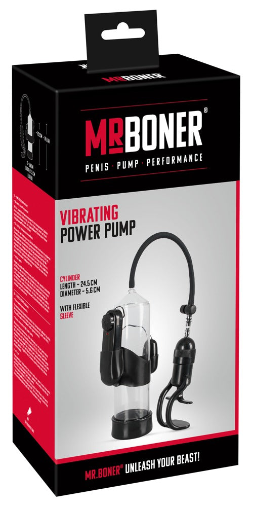 Mr.Boner Vibrating Power Penis Pump
