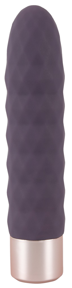 Elegant Series Elegant Diamond Vibe Dildo Vibrator Purple