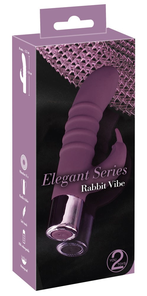 Elegant Series Rabbit Vibe Dildo Vibrator