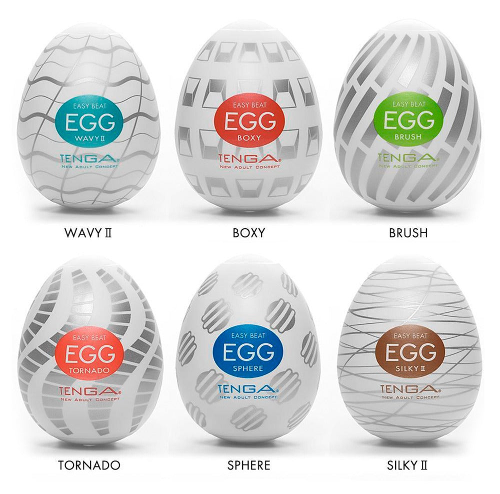 Tenga Egg 6 Varianter