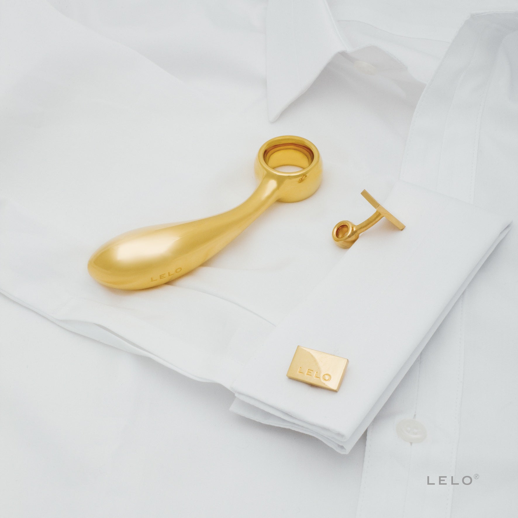 Lelo Insignia Luxe  Earl 24 K Gold