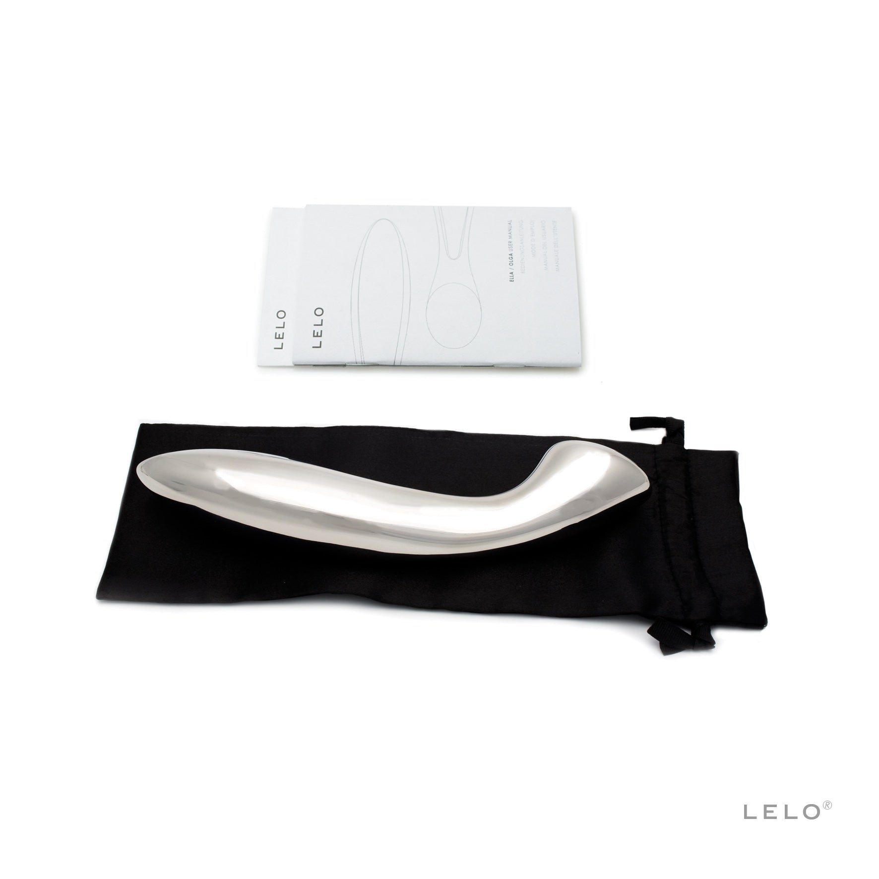 Lelo Insignia Luxe  Olga Silver Stainless Steel