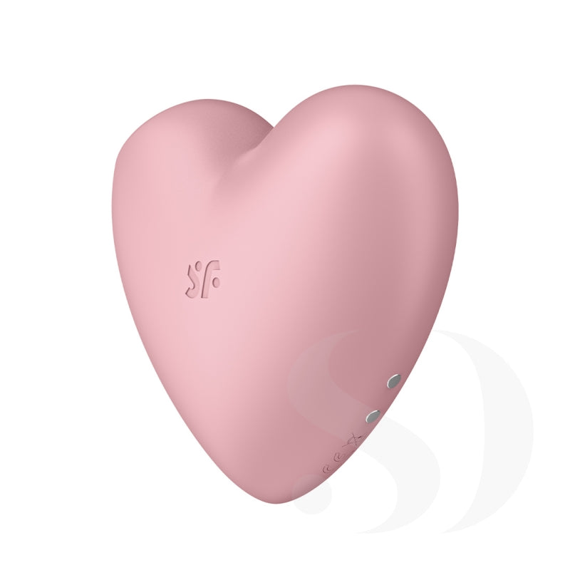 Satisfyer Cutie Heart Air Pulse Stimulator + Vibrator